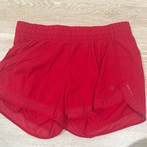 Athleta Vibrant Red Athletic Shorts